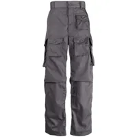 engineered garments pantalon droit à poches cargo - gris