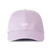 off-white casquette off-stamp - violet