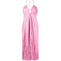 a.l.c. robe angelina à design plissé - rose