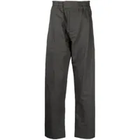 toogood pantalon ample à taille élastiquée - gris