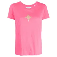madison.maison t-shirt en jersey à logo imprimé - rose