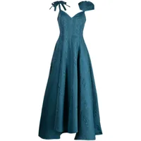 bambah robe longue bluebell princess - bleu