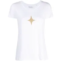 madison.maison t-shirt en jersey à étoile imprimée - blanc