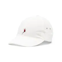 undercover casquette à logo brodé - blanc