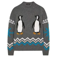 alanui pull for the love of penguin - gris