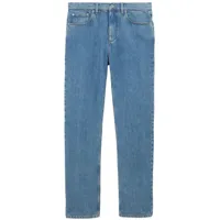 burberry jean à coupe droite - bleu