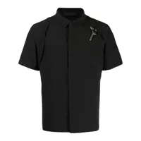 heliot emil chemise à pendentif clé - noir