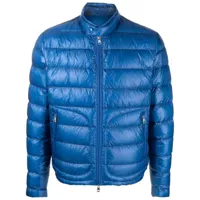 moncler veste zippée matelassée acorus - bleu