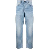 carhartt wip jean à coupe droite - bleu