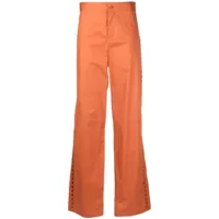 aeron pantalon strato à coupe ample - orange