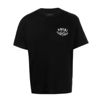 amiri t-shirt à logo imprimé - noir