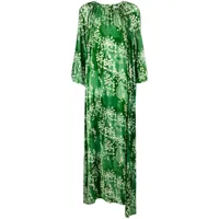 bernadette robe georgina à fleurs - vert