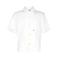 amiri chemise burnout en coton - blanc