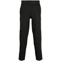 orlebar brown pantalon de jogging decari à chevilles élastiquées - noir