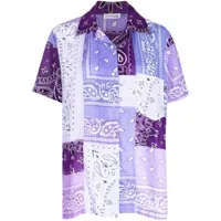 arizona love chemise en coton à imprimé bandana - multicolore