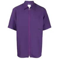 oamc chemise ian à fermeture zippée - violet