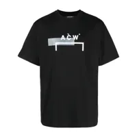 a-cold-wall* t-shirt à logo imprimé - noir