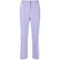 moschino jeans pantalon chino à coupe slim - violet