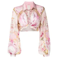 camilla chemise à imprimé fresco fairytale - multicolore