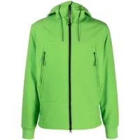 c.p. company veste zippée à capuche - vert