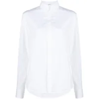 wardrobe.nyc chemise en coton à manches longues - blanc