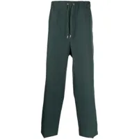 oamc pantalon droit à taille haute - vert