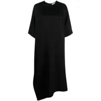 christian wijnants robe mi-longue darene à coupe asymétrique - noir