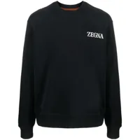 zegna sweat #usetheexisting™ en coton - noir