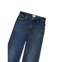 simkhai jean droit liam à taille haute - bleu