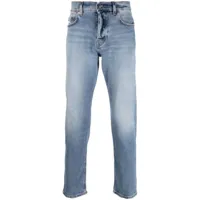 haikure jean slim à taille basse - bleu