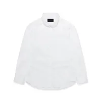 simone rocha chemise en coton à détails de perles - blanc