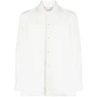 studio nicholson chemise à col pointu - blanc