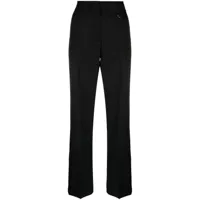 jacquemus pantalon de tailleur ficelle en laine vierge - noir