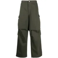 société anonyme pantalon ample à poches cargo - vert