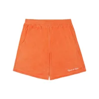 sporty & rich short ny tennis club à coupe droite - orange