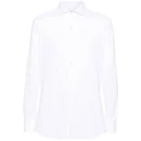 glanshirt chemise en jersey technique - blanc