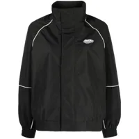chocoolate veste zippée à patch logo - noir