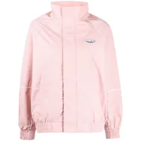 chocoolate veste zippée à patch logo - rose