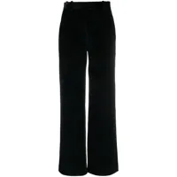 circolo 1901 pantalon en coton à coupe droite - noir