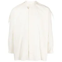 toogood chemise en coton à empiècements - tons neutres