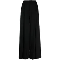 giuseppe di morabito pantalon ample à design plissé - noir