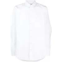 coperni chemise en coton à poche poitrine - blanc