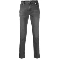 7 for all mankind jean paxtyn à coupe skinny - gris