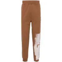a-cold-wall* pantalon de jogging brushstroke - marron