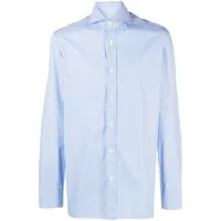 borrelli chemise à rayures - bleu