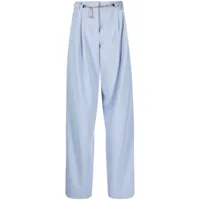 zimmermann pantalon de tailleur luminosity - bleu