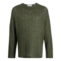 our legacy pull en maille pointelle - vert