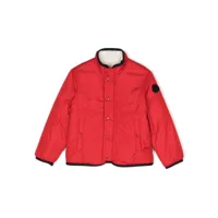 moncler enfant veste matelassée à design réversible - rouge
