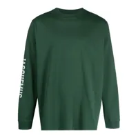 jacquemus t-shirt à logo imprimé - vert