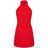 rebecca vallance robe courte chiara à dos nu - rouge